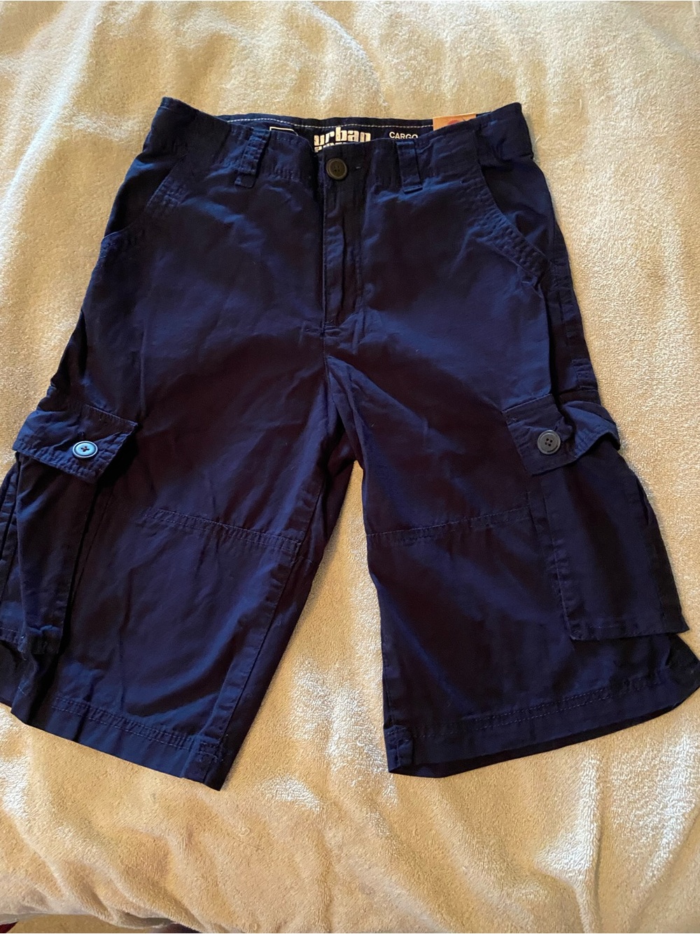 Cargo Men's Dark Navy Blue Cargo Shorts